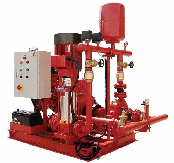 NFPA 20 Standard Edj Packaged Fire Pump, Fire Fighting Pump, 500gpm, 750gpm, 1000gpm