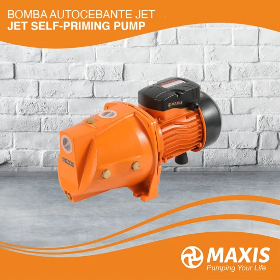 Bomba de agua de superficie autocebante Maxis Domestic Jet para presurizar agua limpia para el hogar y el riego