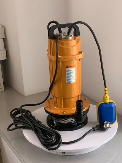 Cutomización básica Waterpro Popular 750W 220V Bomba de agua sumergible de cabeza alta de 2 pulgadas Modelo Qdx de China