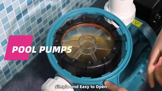 Circulación automática comercial 1HP 3HP 220V 380V Varias velocidades sobre el suelo Piscinal Bomba de piscina 50Hz